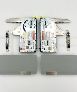 Комплект Aventos HK TOP23,высота корпуса 205–600 мм,светло-серый,для поворотных фасадов