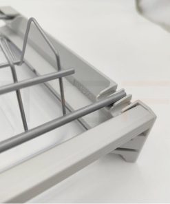 Сушка INOXA 2-уровневая в базу 500/16, с рамкой, поддон 1 шт пластик, отделка серая 701/50GP.551A.F16 — изображение 4